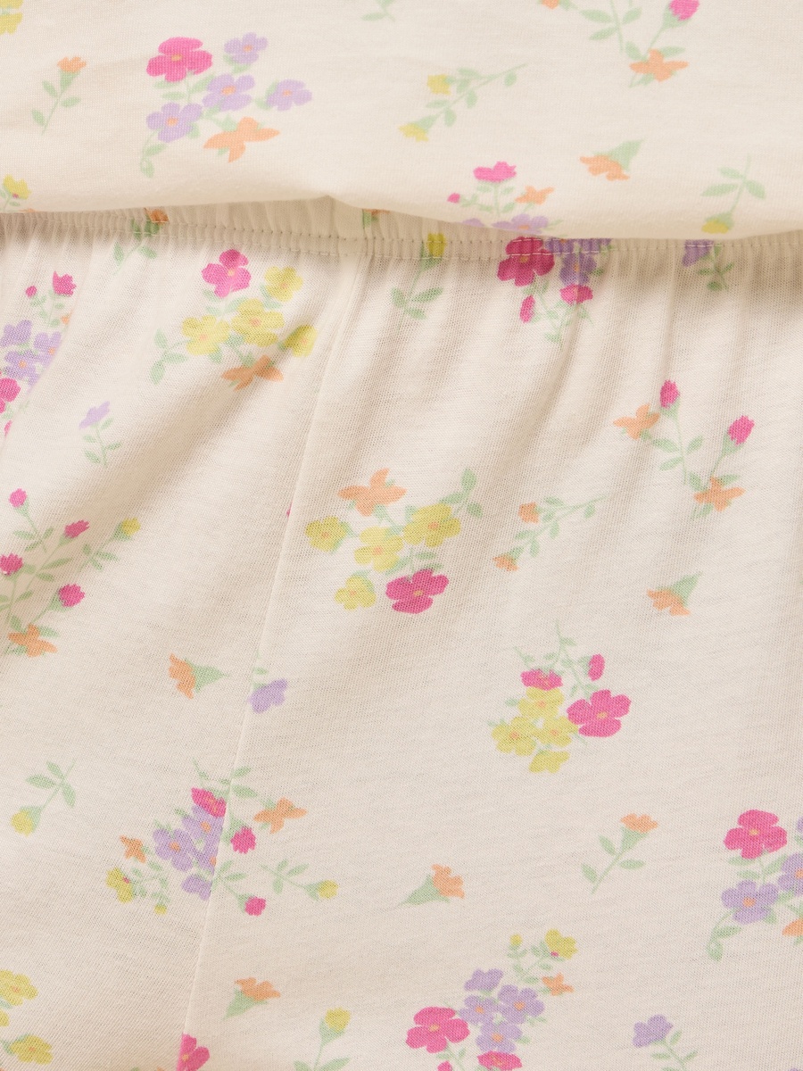 Floral Print Cotton Pyjama Set
