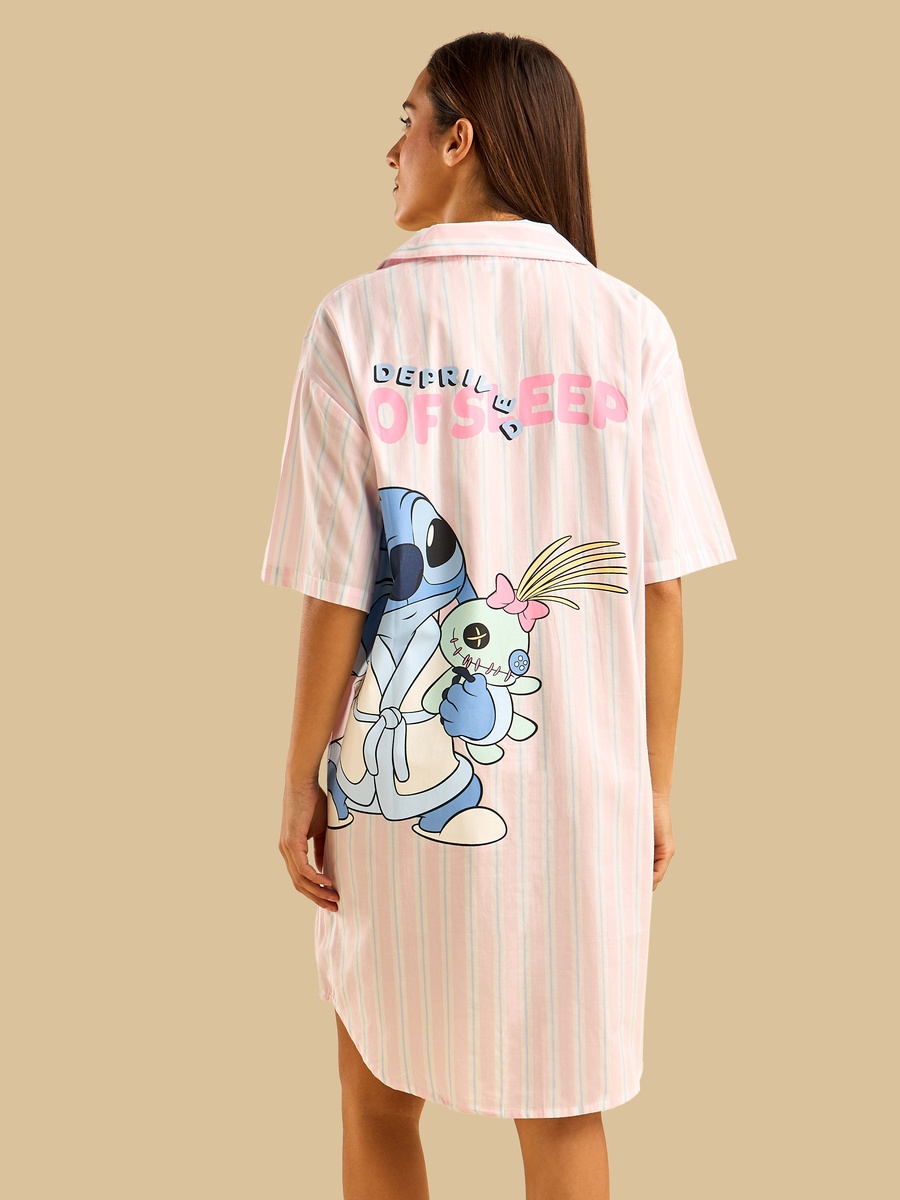 Stitch Print Sleepshirt