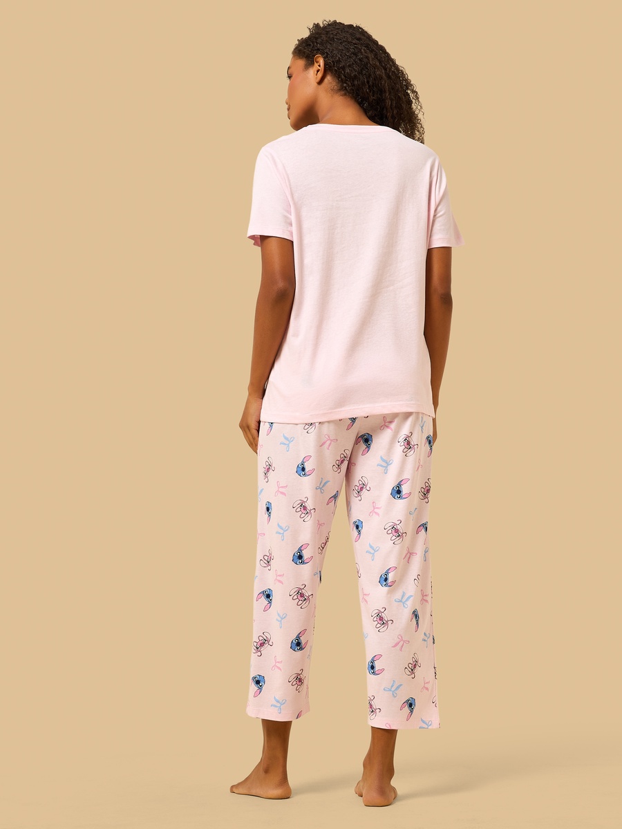 Stitch Print Pyjama Set