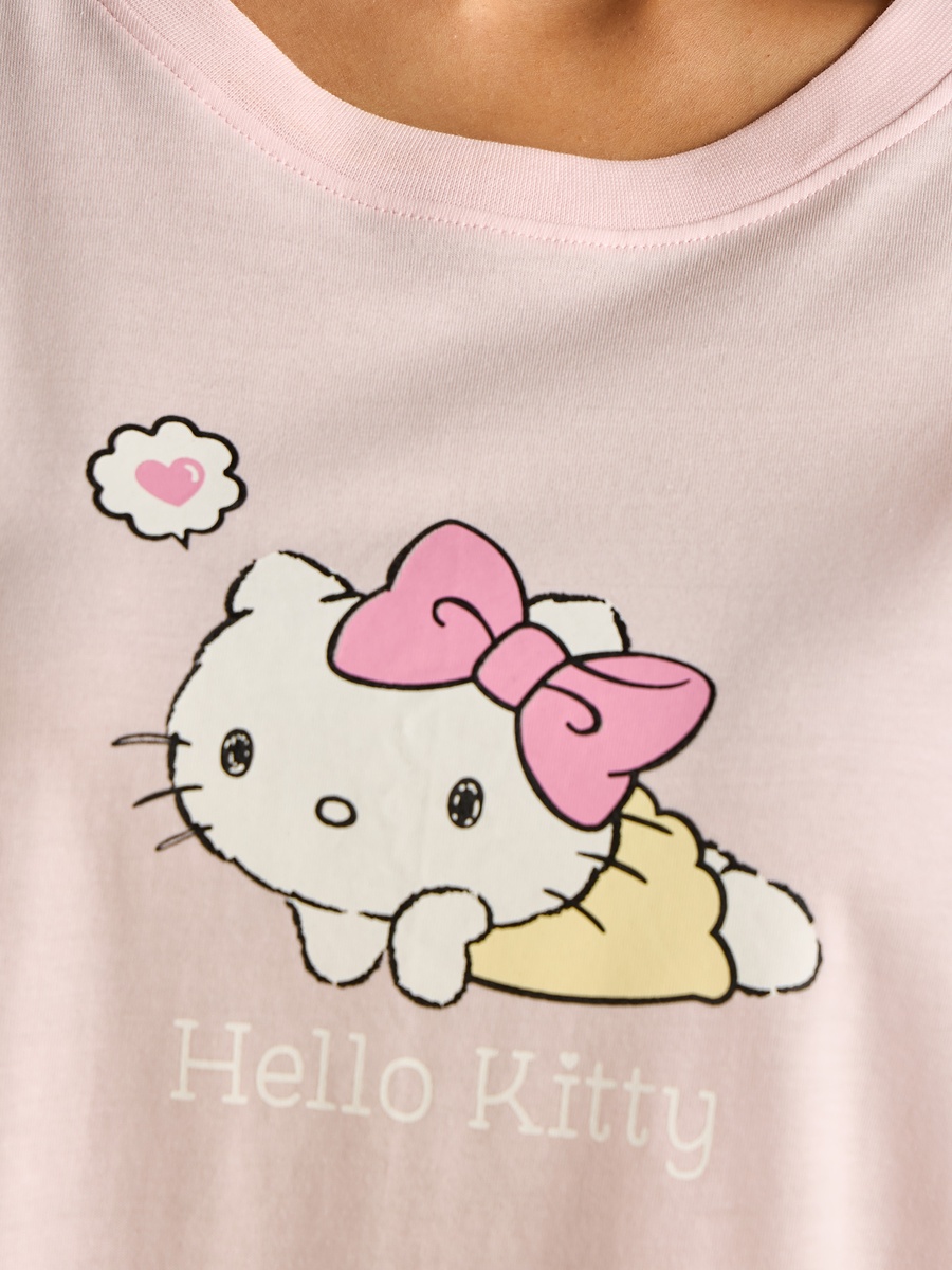 Hello Kitty Print Sleepshirt