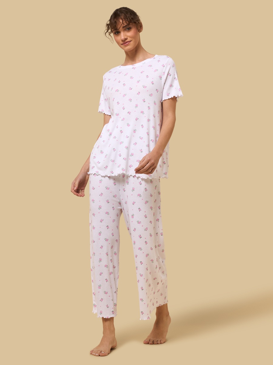 Floral Print Maternity Pyjama Set