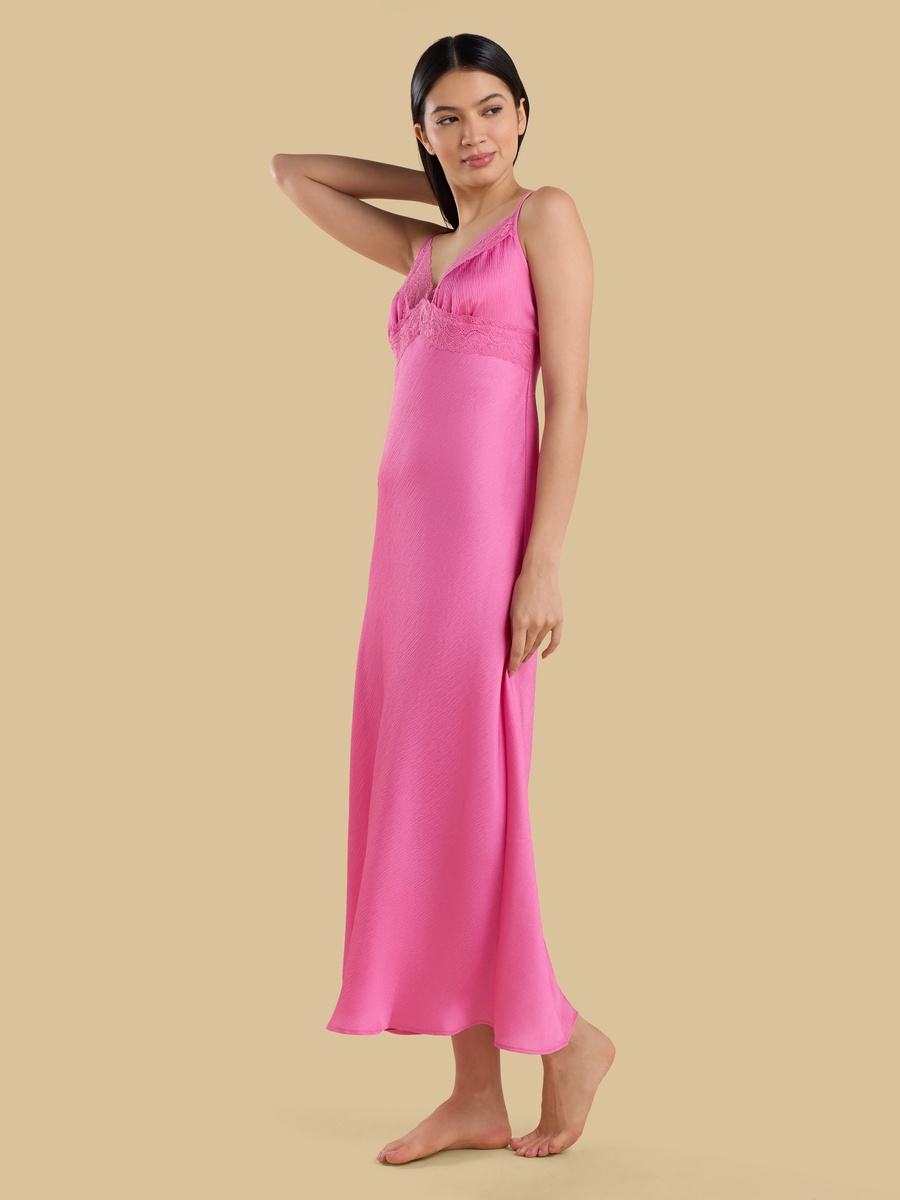 Lace Satin Chemise