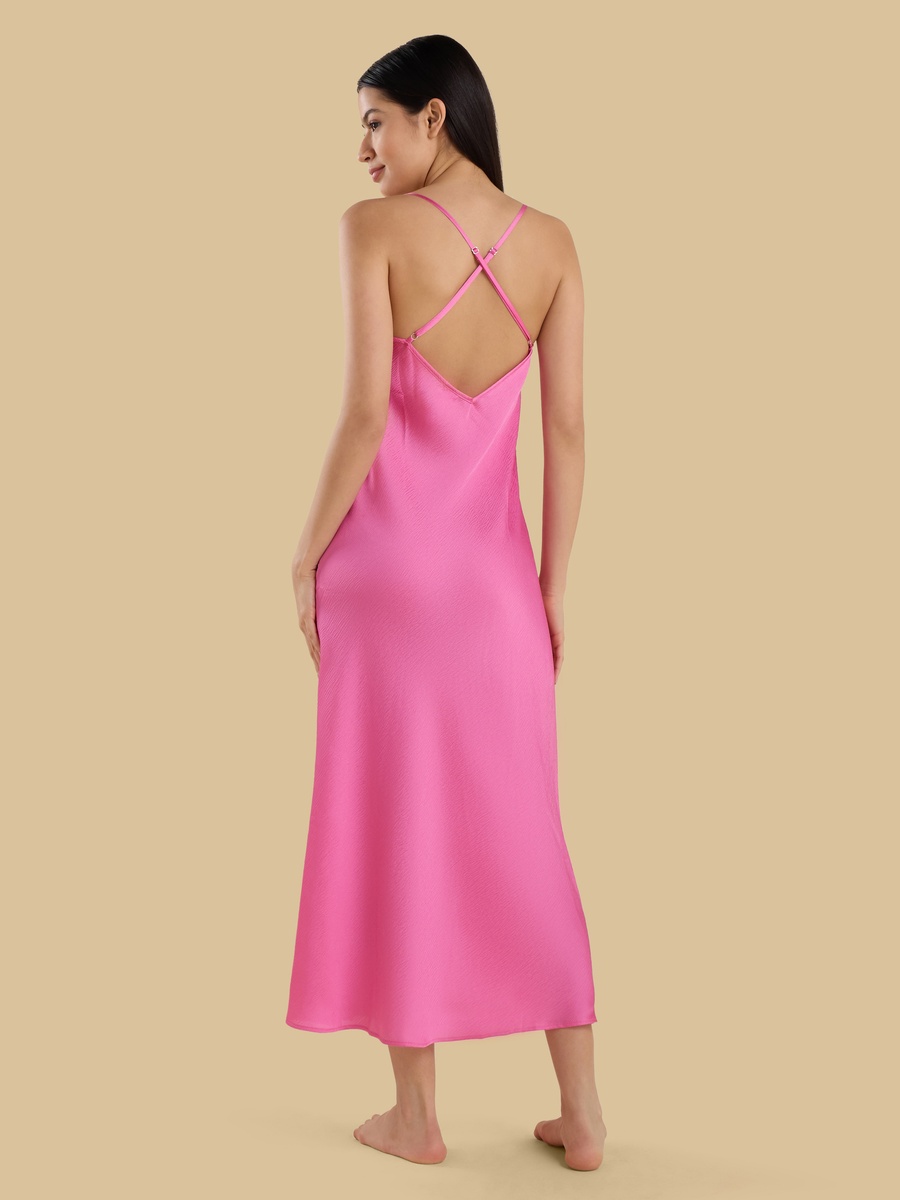 Lace Satin Chemise