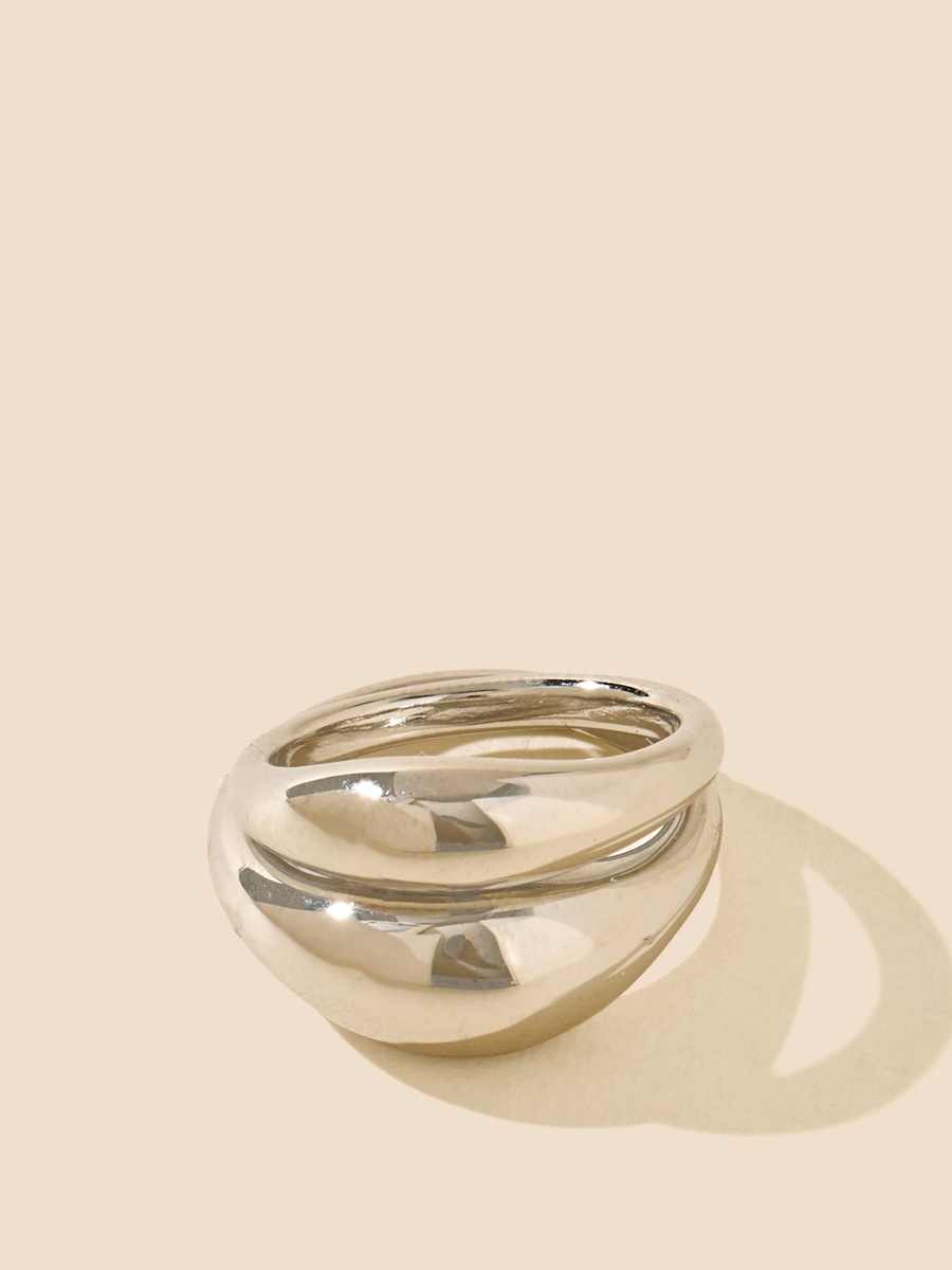 Pack of 2 - Metallic Ring