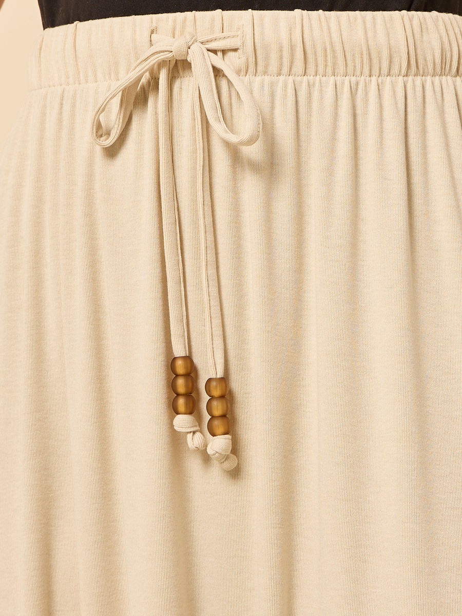 Flared Midi Skirt