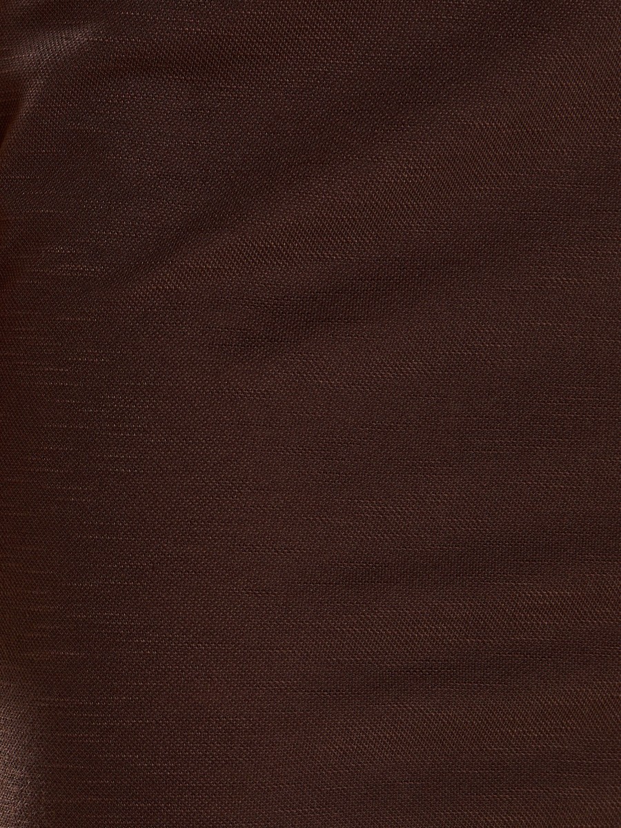 Fitted Pencil Skirt with Back Slit