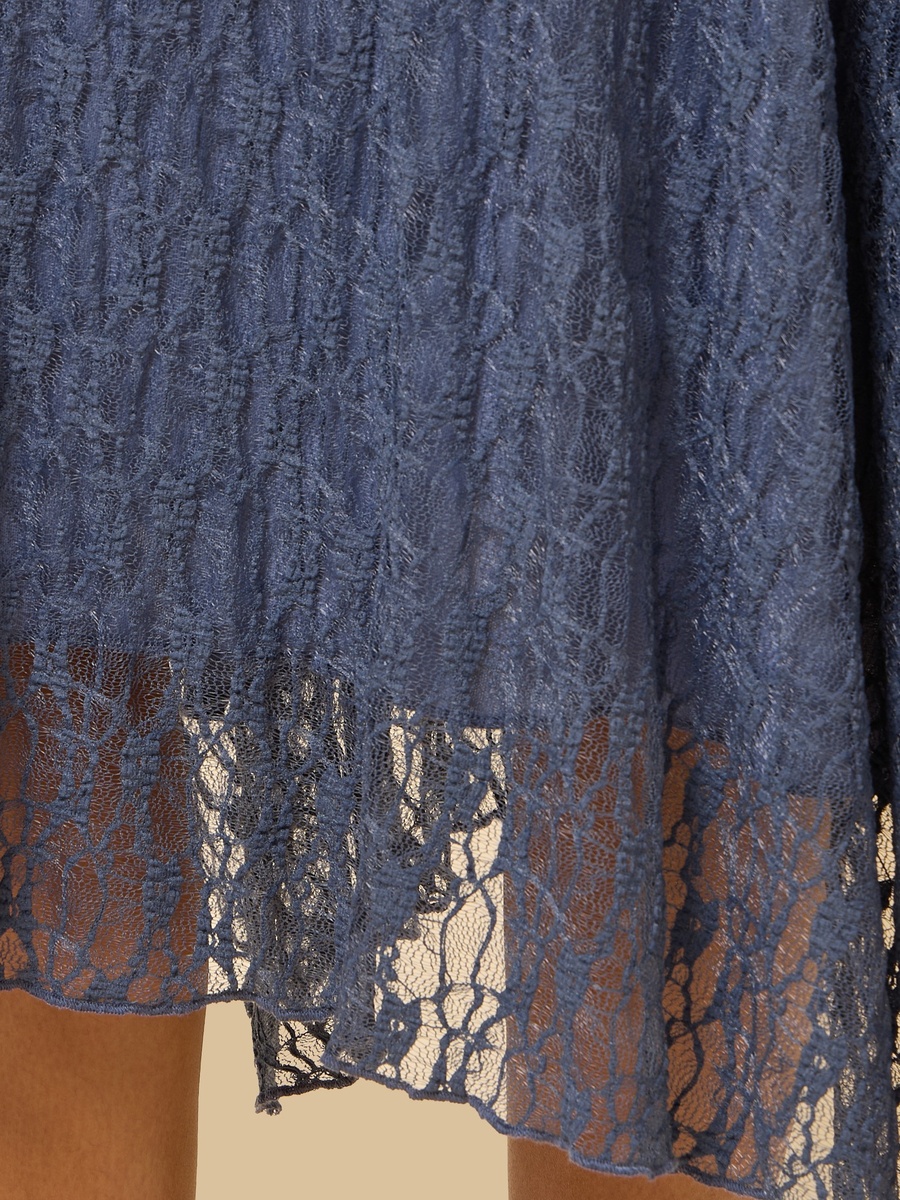 Lace Asymmetrical Skirt