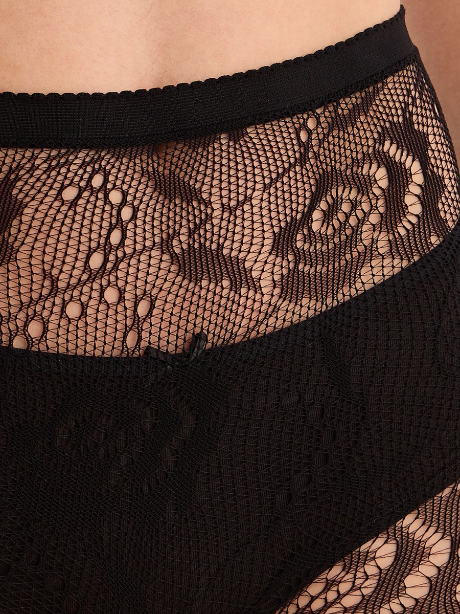 Floral Textured Stockings