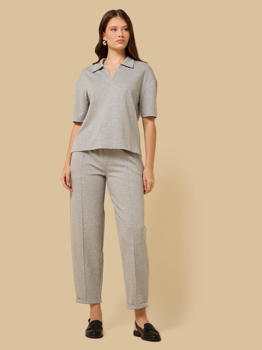 Collared Modal Top