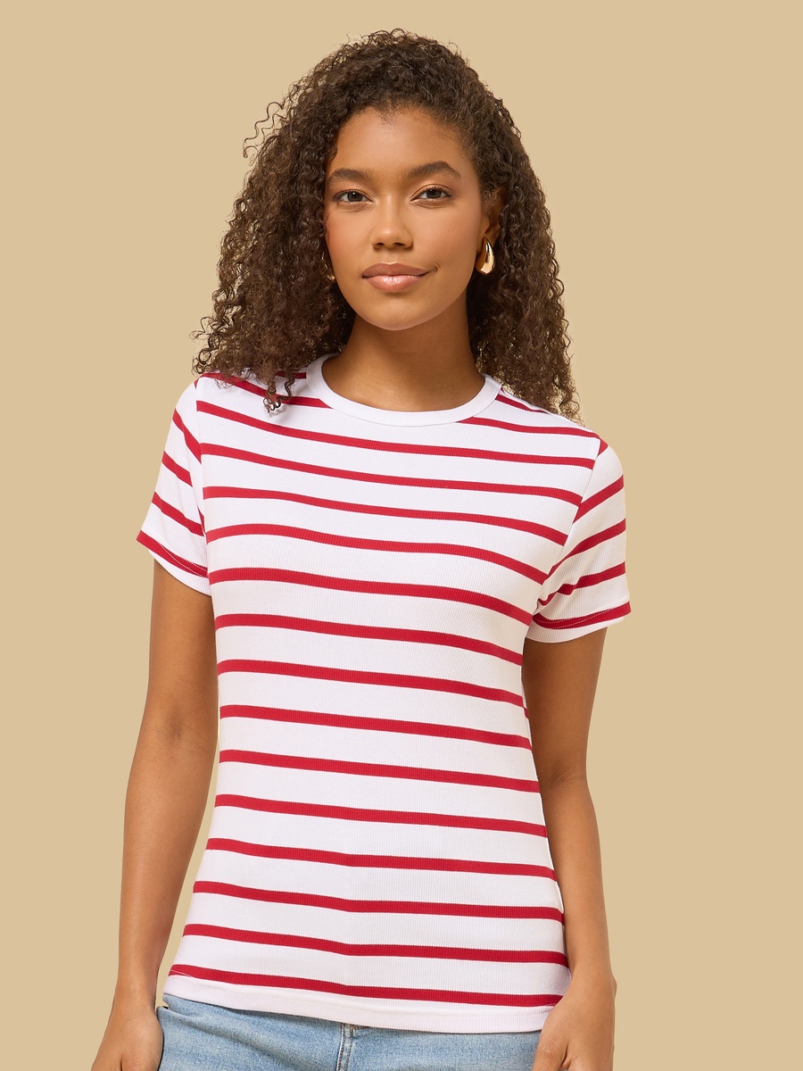 Pack of 2 - Assorted Ribbed T-Shirt
