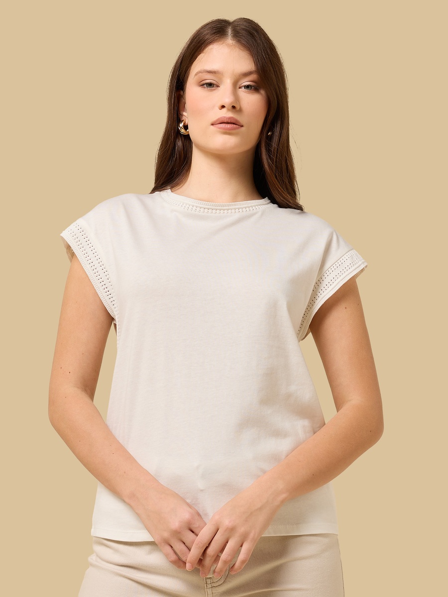 Lace Insert Top