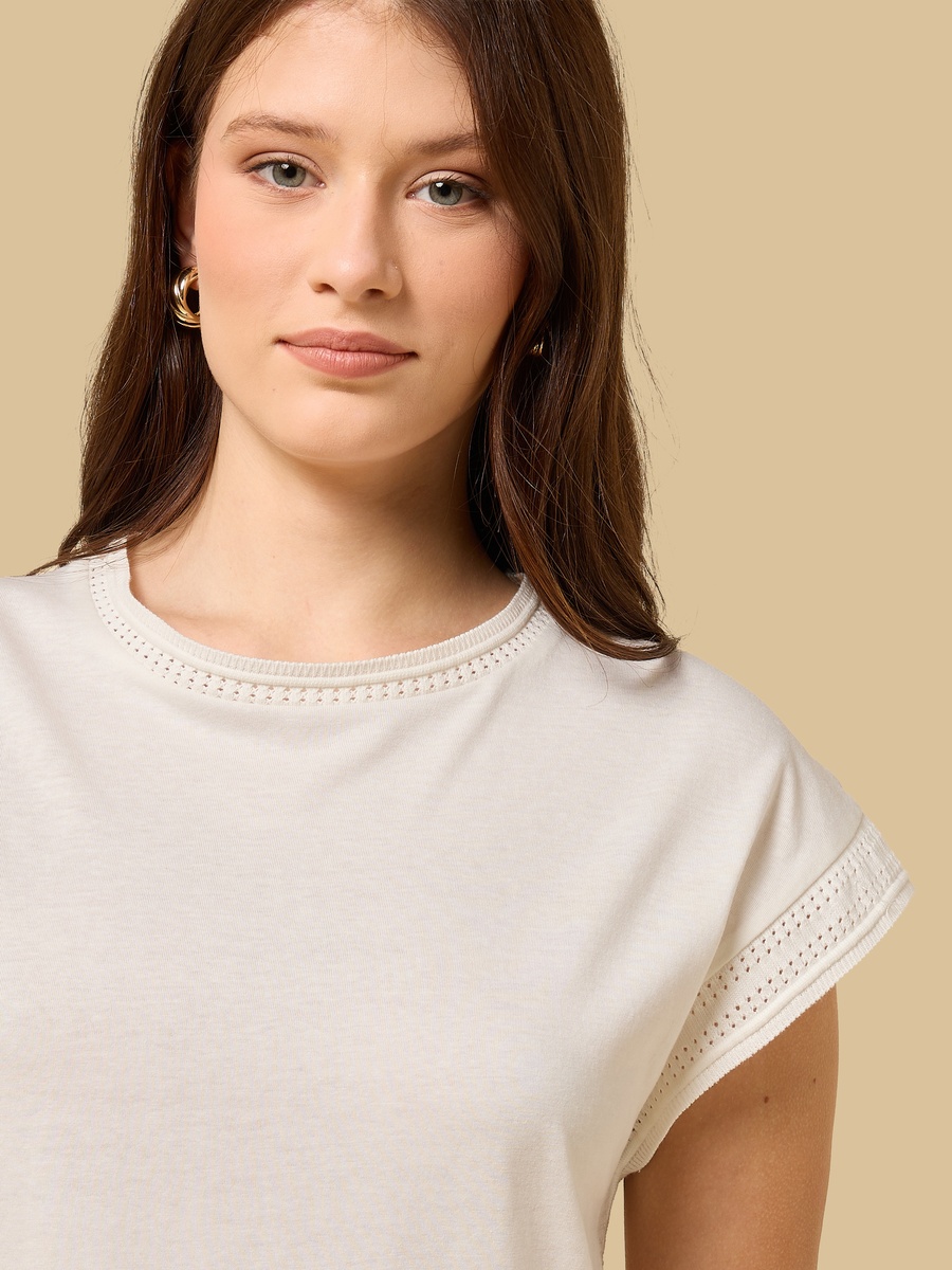 Lace Insert Top