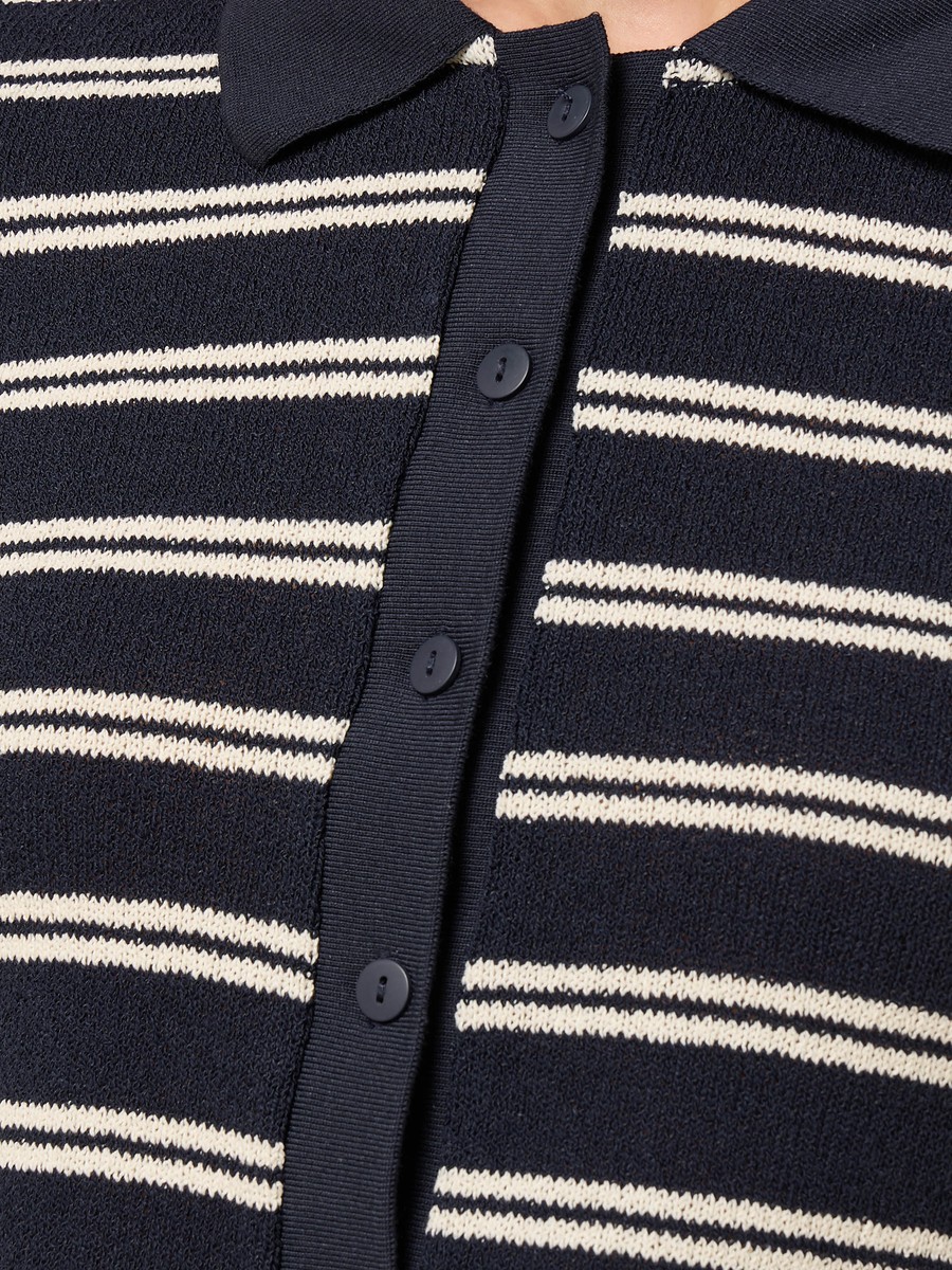 Striped Collared Shirt