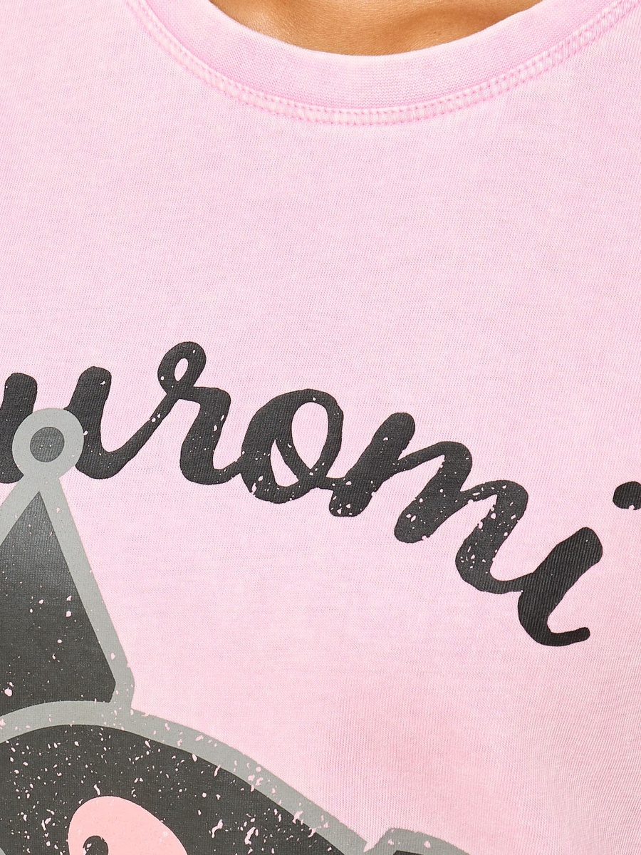 Kuromi Print Oversized T-Shirt