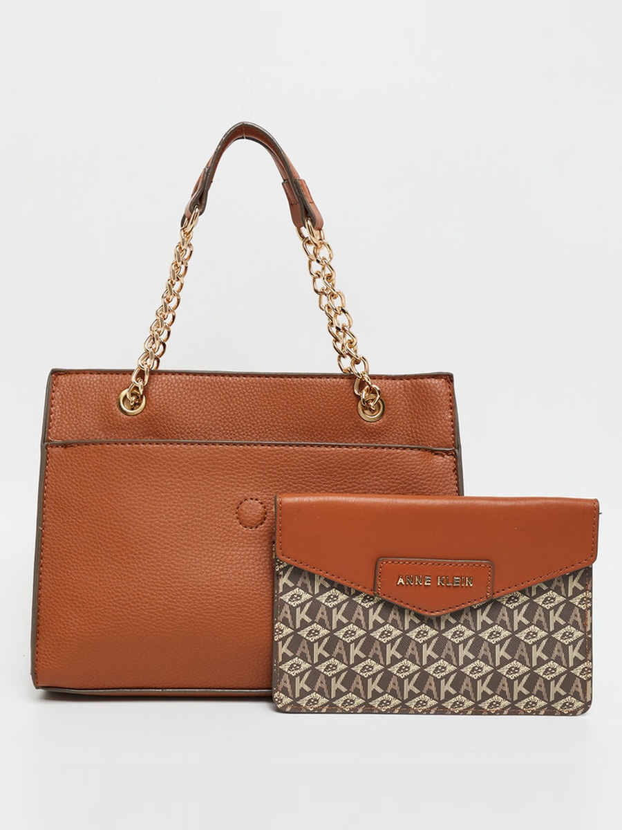 Logo Detail Satchel Bag