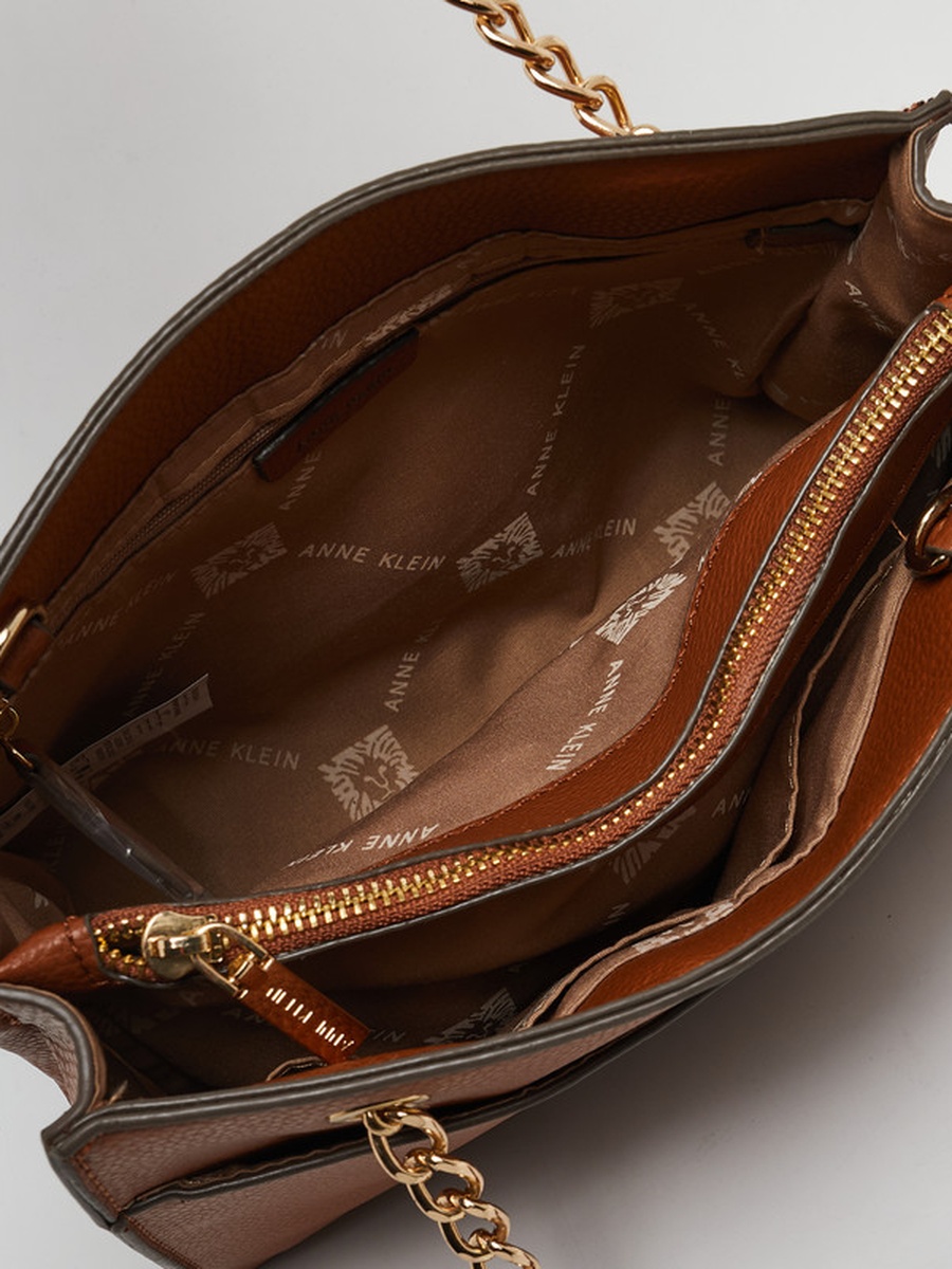 Logo Detail Satchel Bag