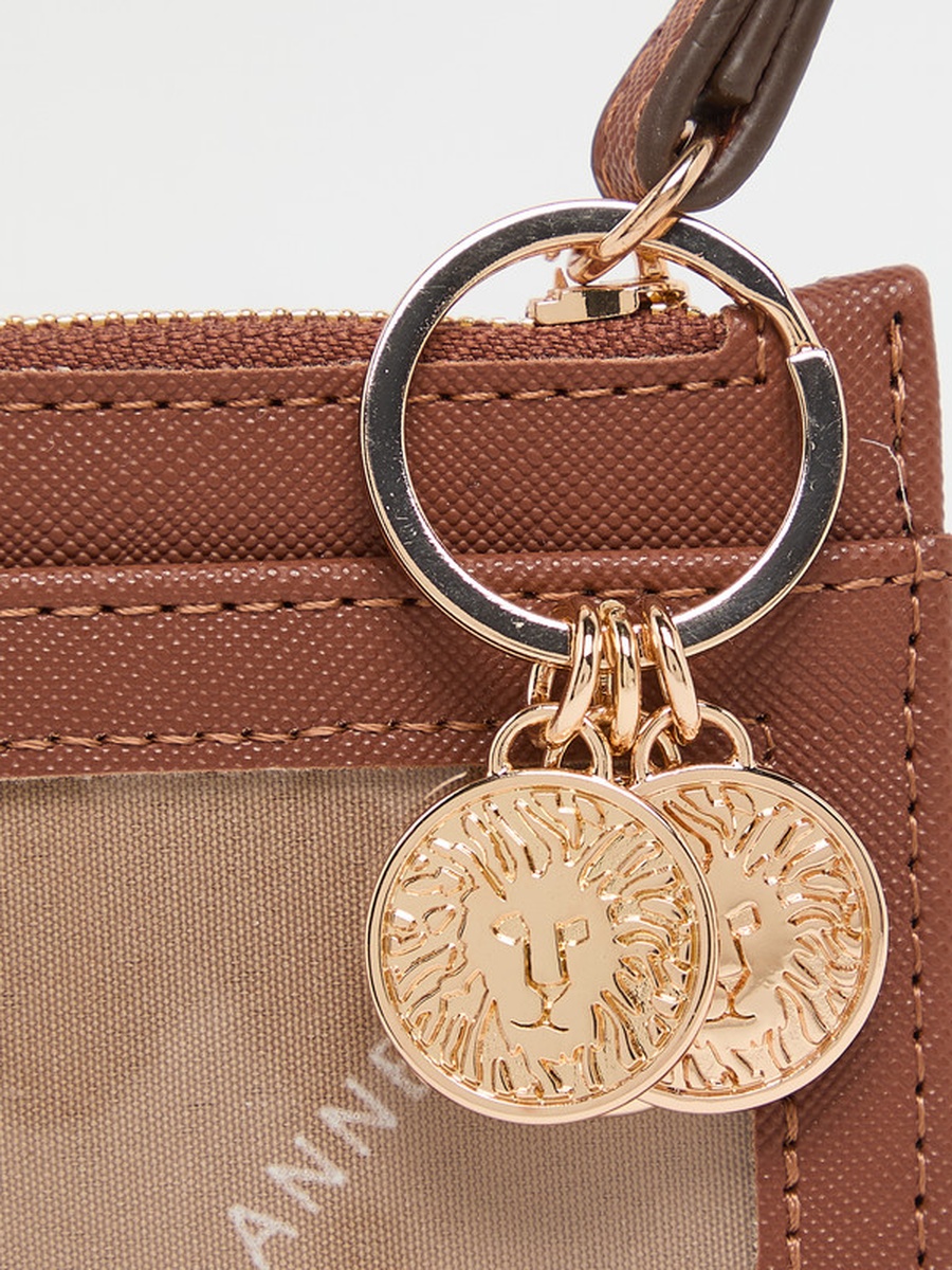 Logo Detail Wristlet