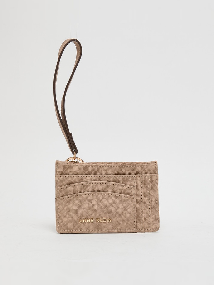 Logo Detail Wristlet