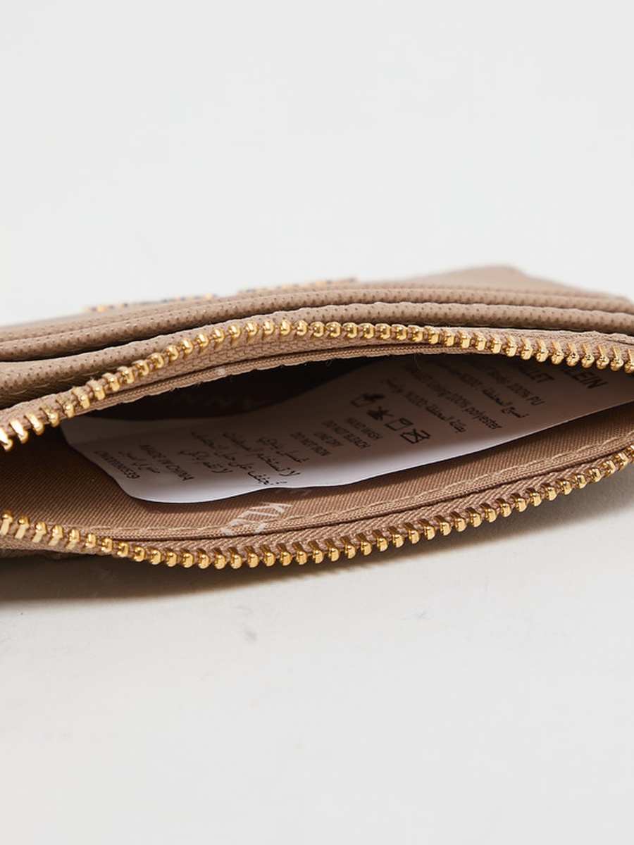 Logo Detail Wristlet