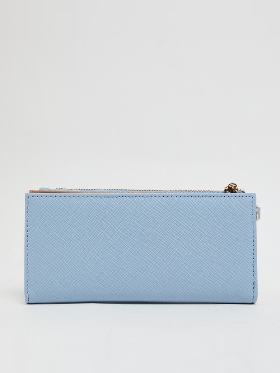 Logo Detail Wristlet
