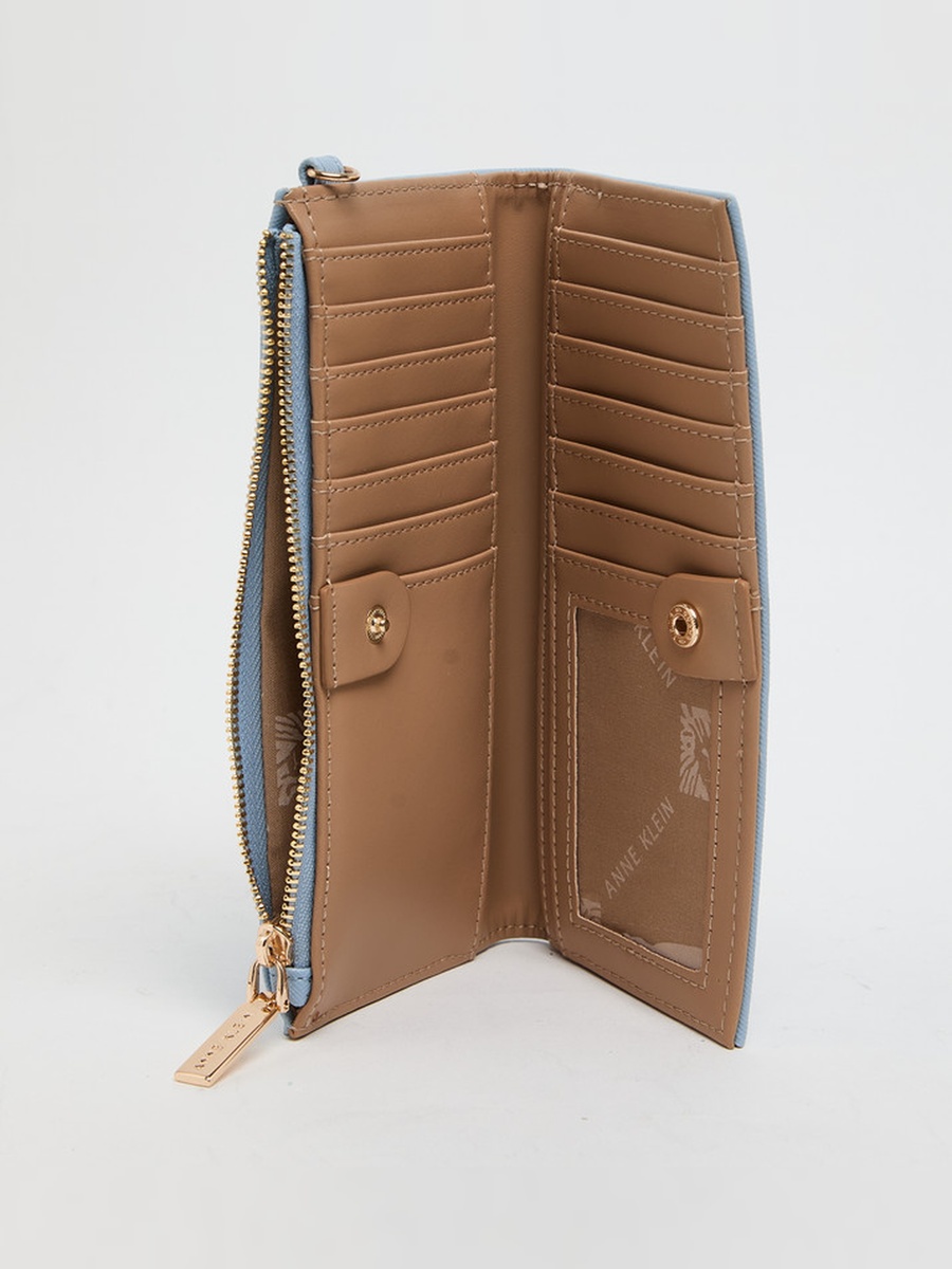 Logo Detail Wristlet