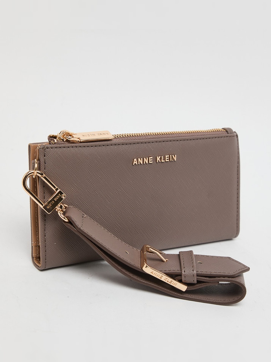 Logo Detail Wristlet