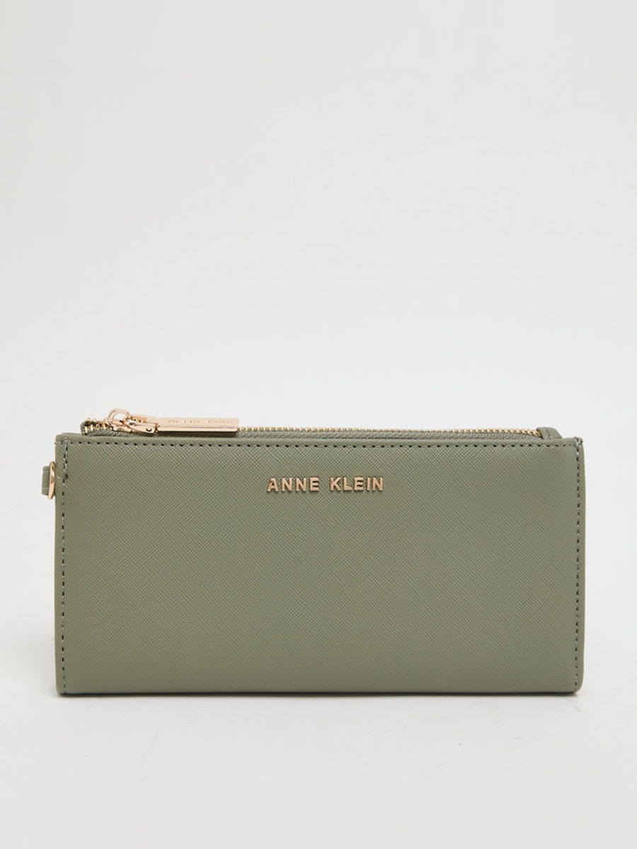 Logo Detail Wristlet