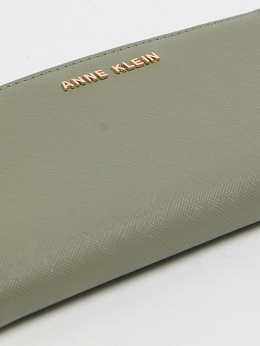 Logo Detail Wristlet