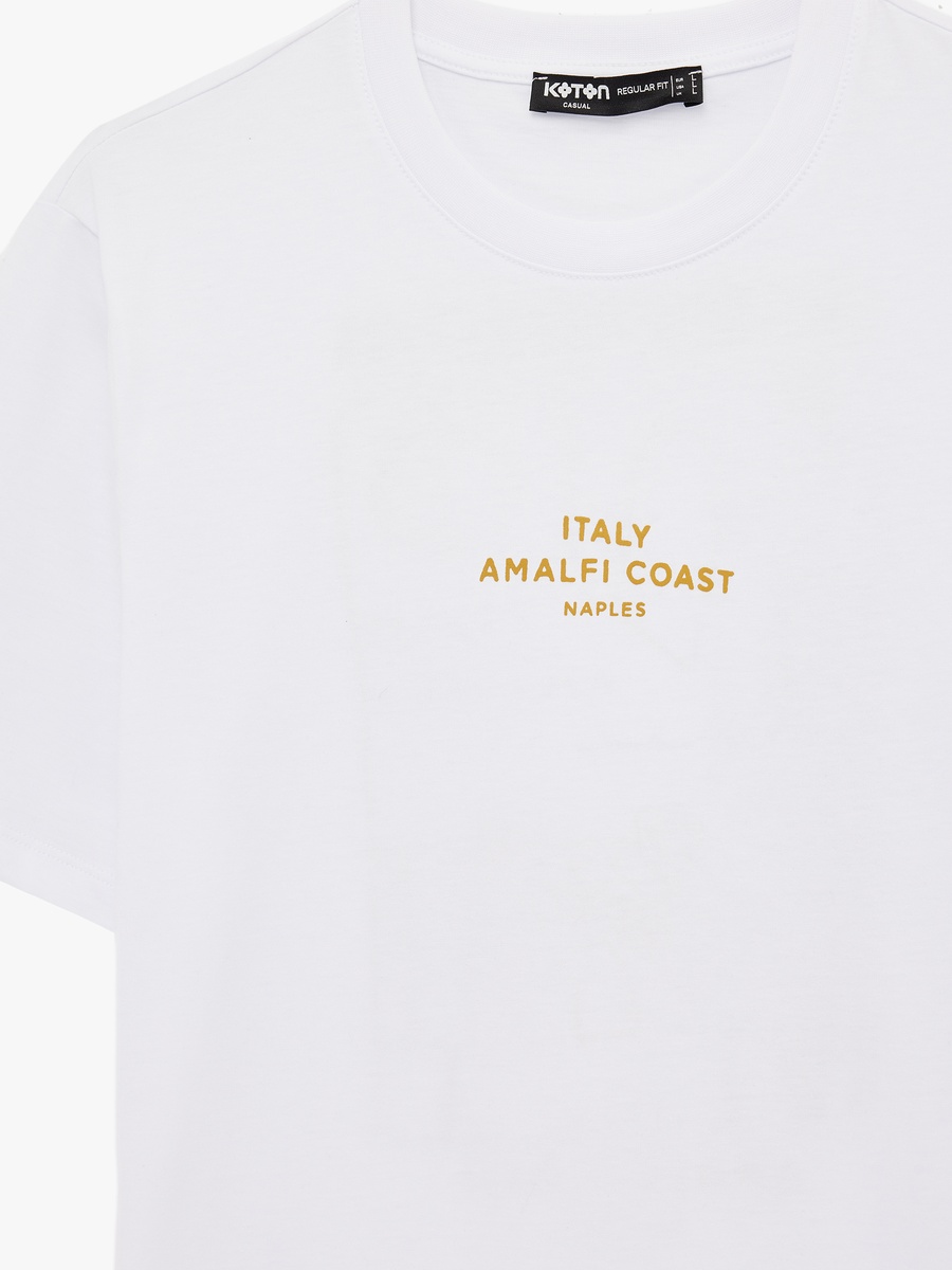 Men Printed Short Sleeve T-Shirt