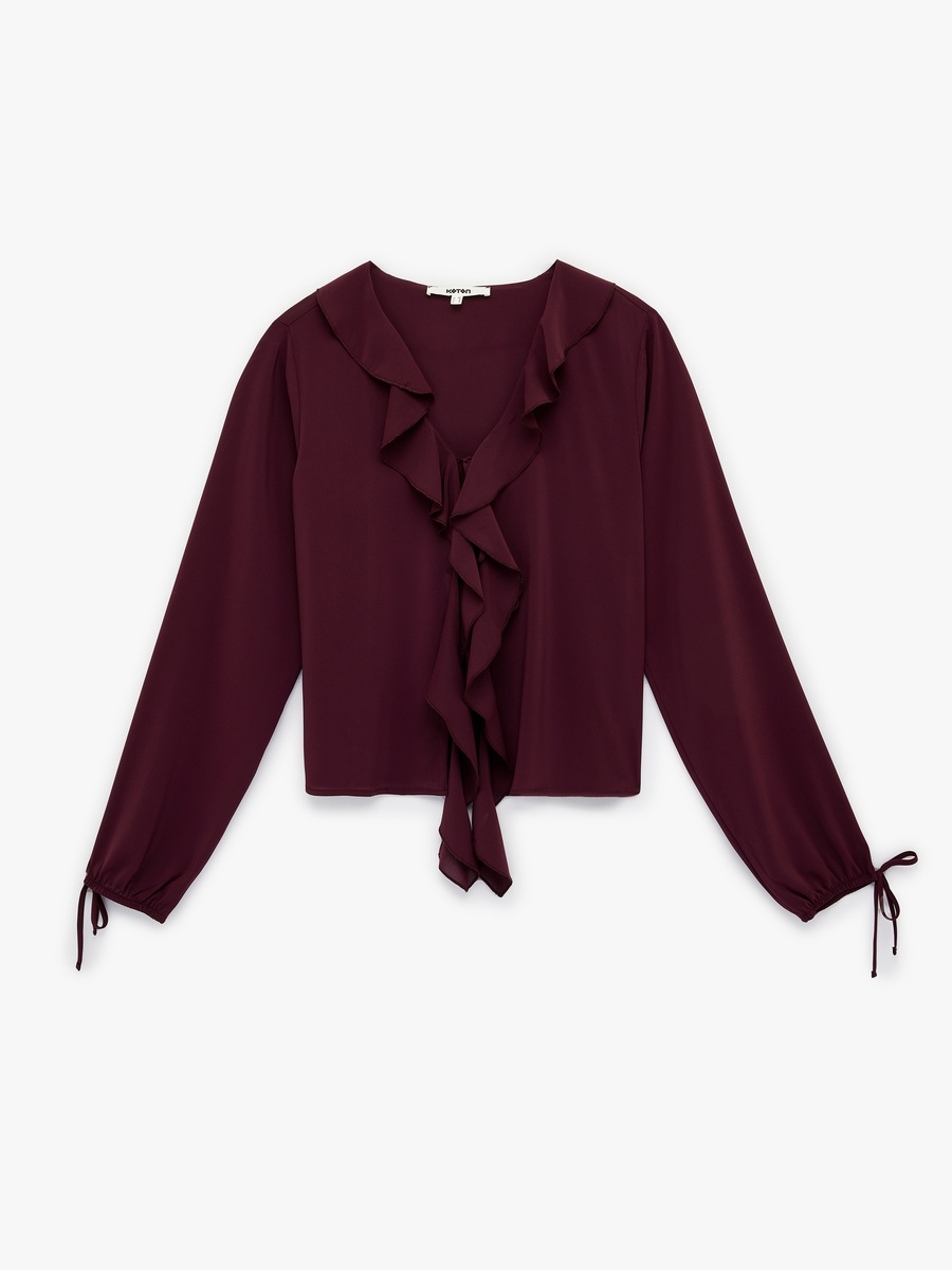 Chiffon Crop Top