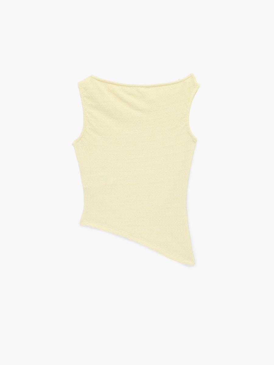Plain Ruched Tank Top