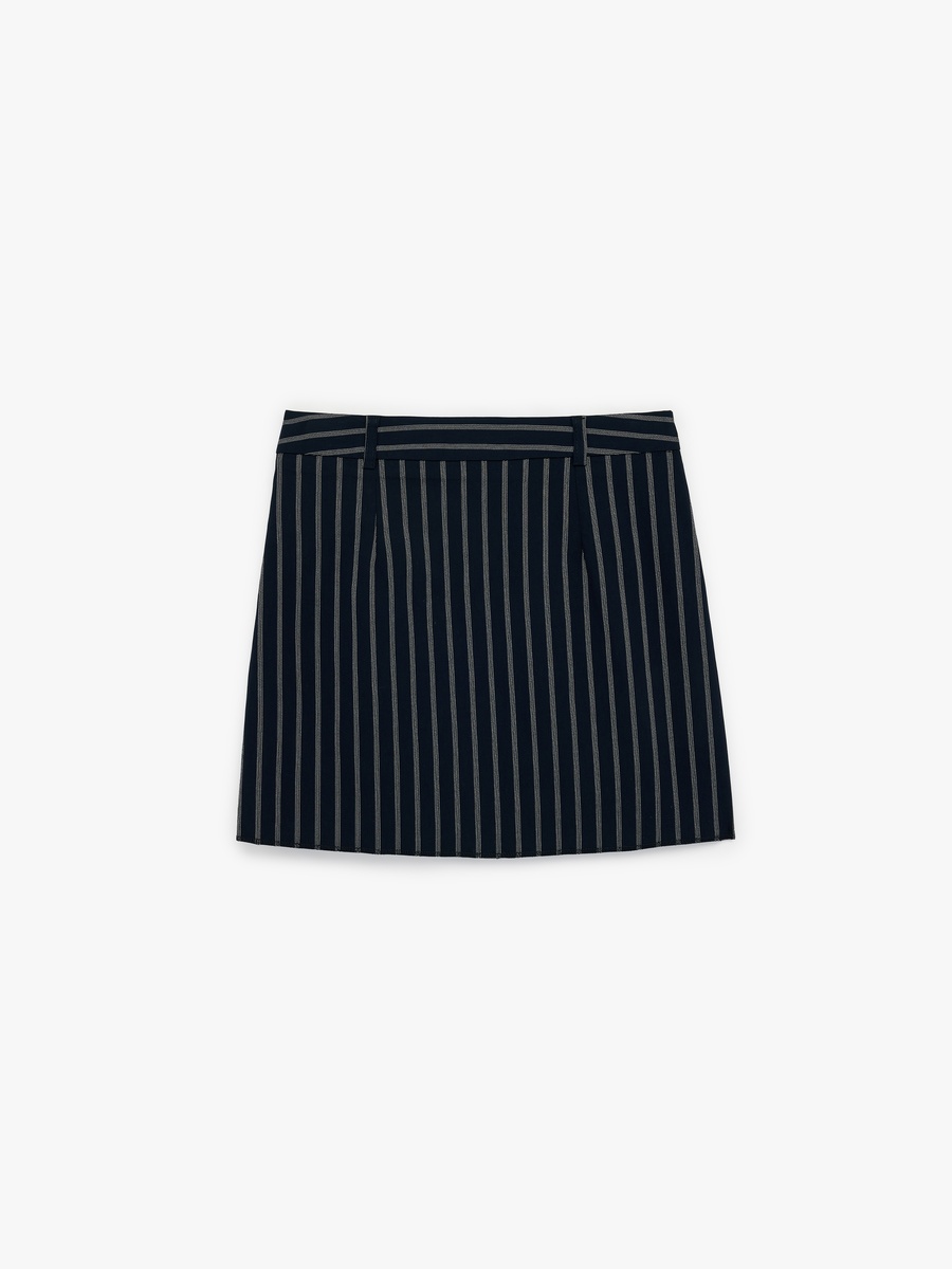 Striped Mini Skirt