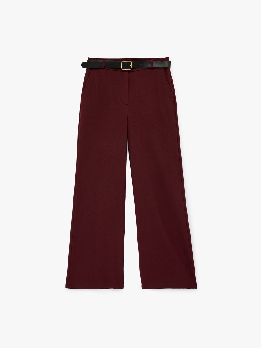 Belted Woven Pants