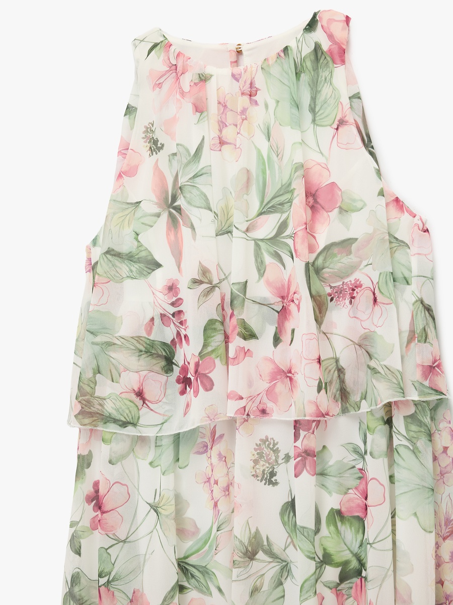 Floral Chiffon Dress