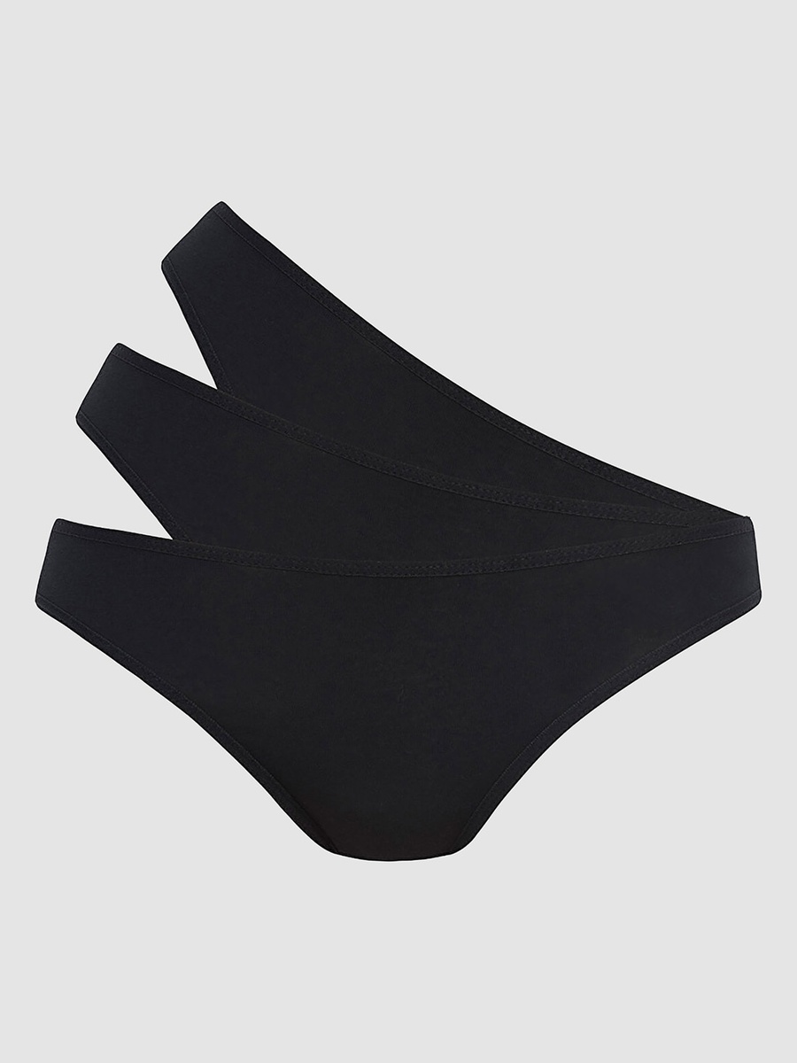 Pack of 3 - Solid Briefs