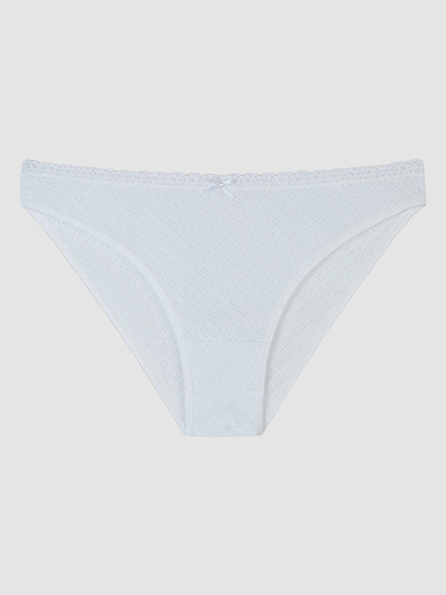 Pack of 3 - Cotton Lace Detail Briefs