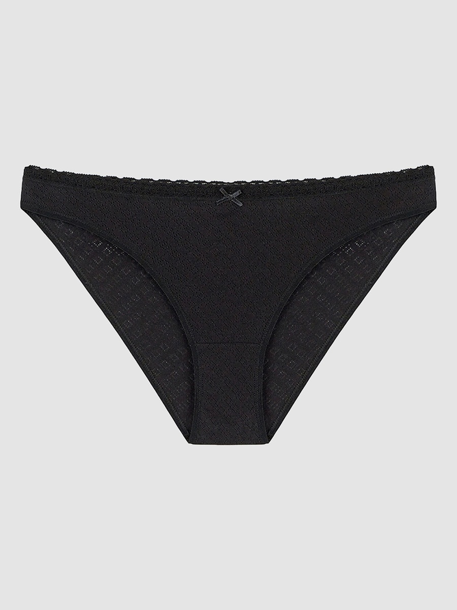 Pack of 3 - Cotton Lace Detail Briefs