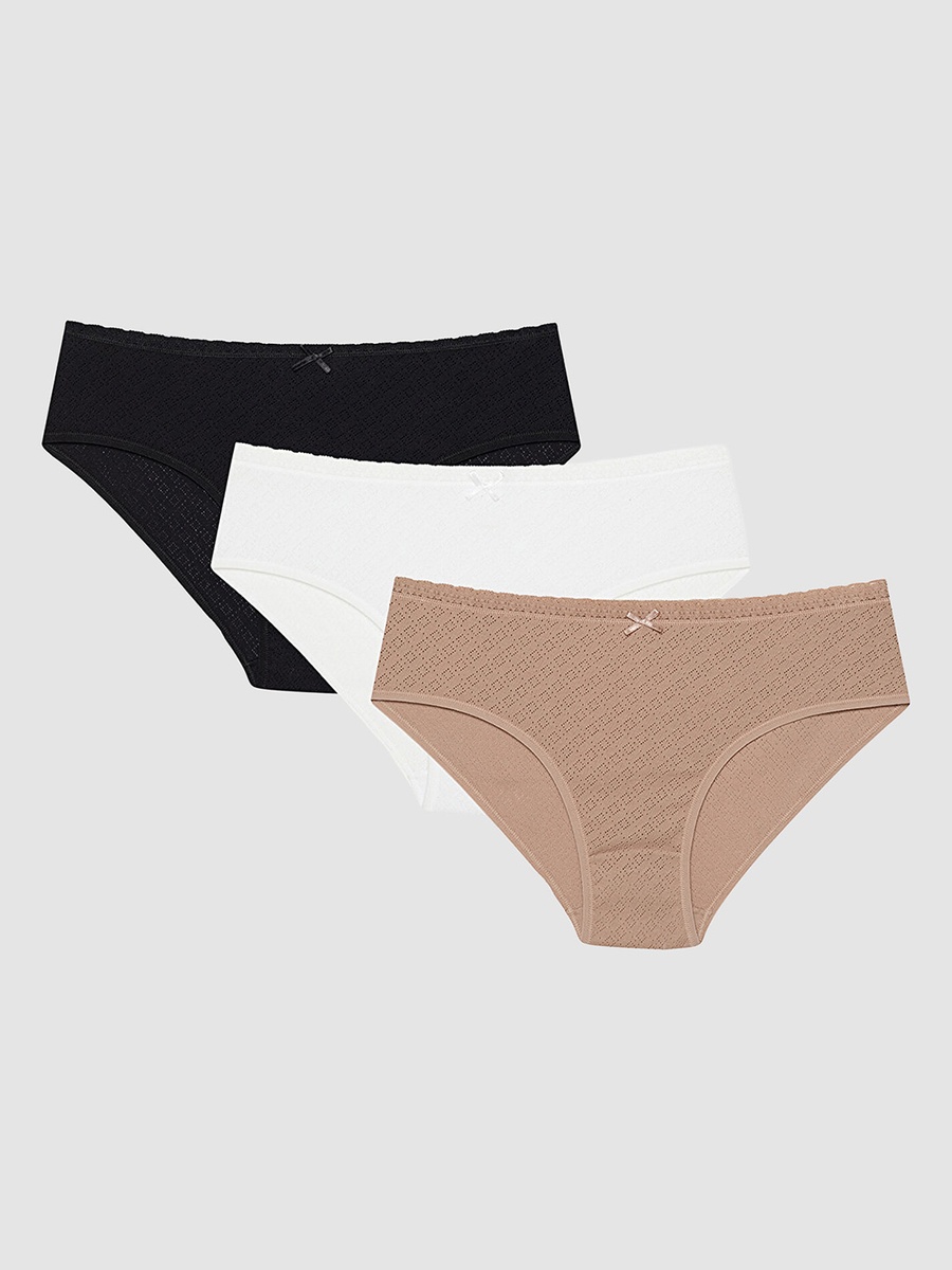 Pack of 3 - Soft Pointel Basic Hipster