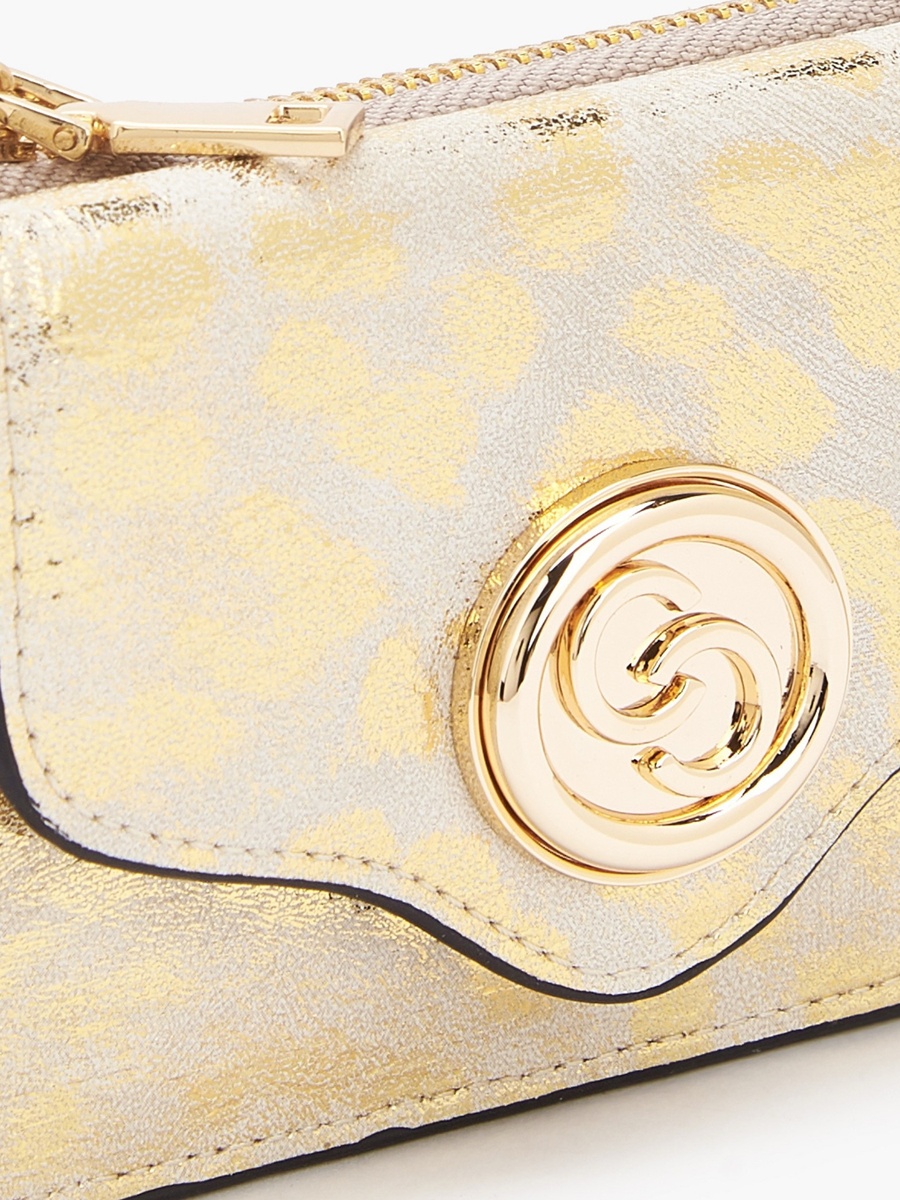 Metallic Print Card Holder