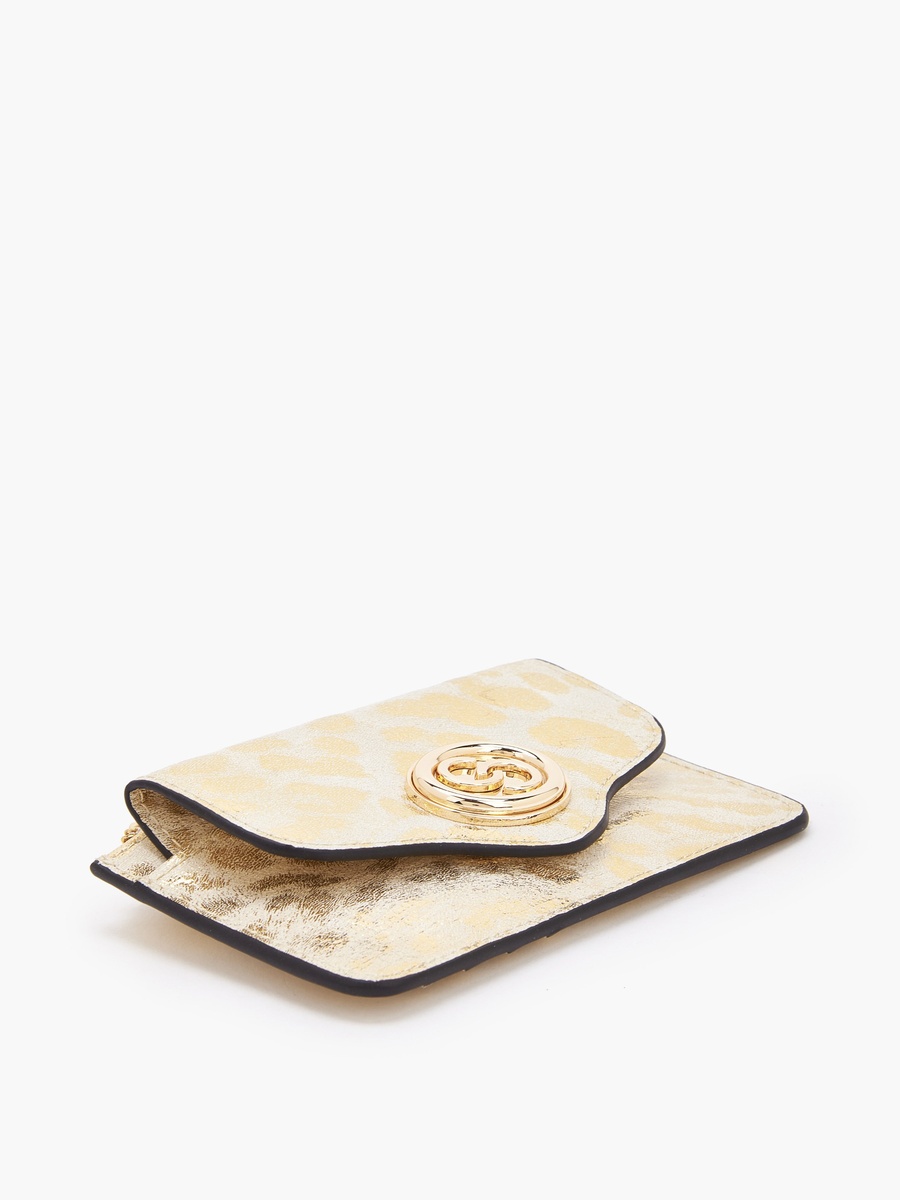 Metallic Print Card Holder