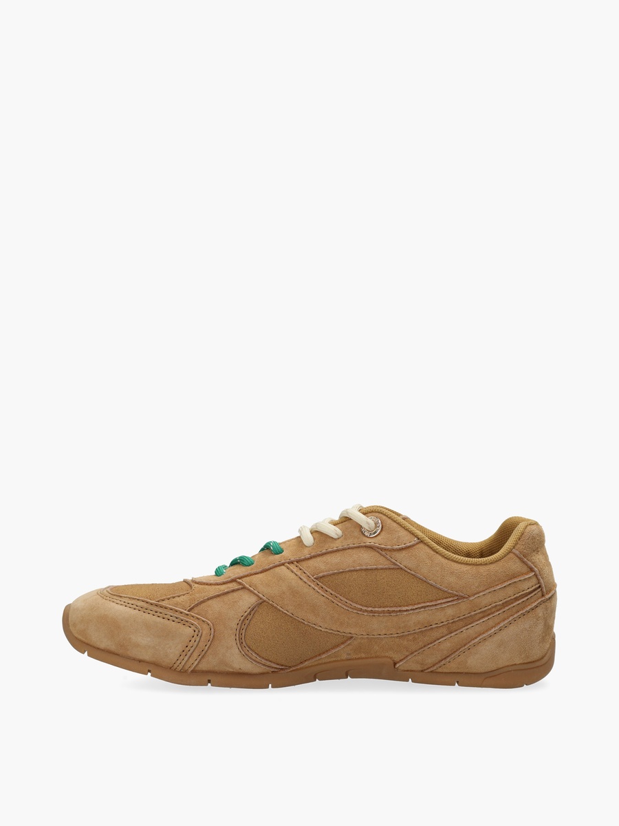 Women Tyce Spicy Lace-Up Leather Sneakers