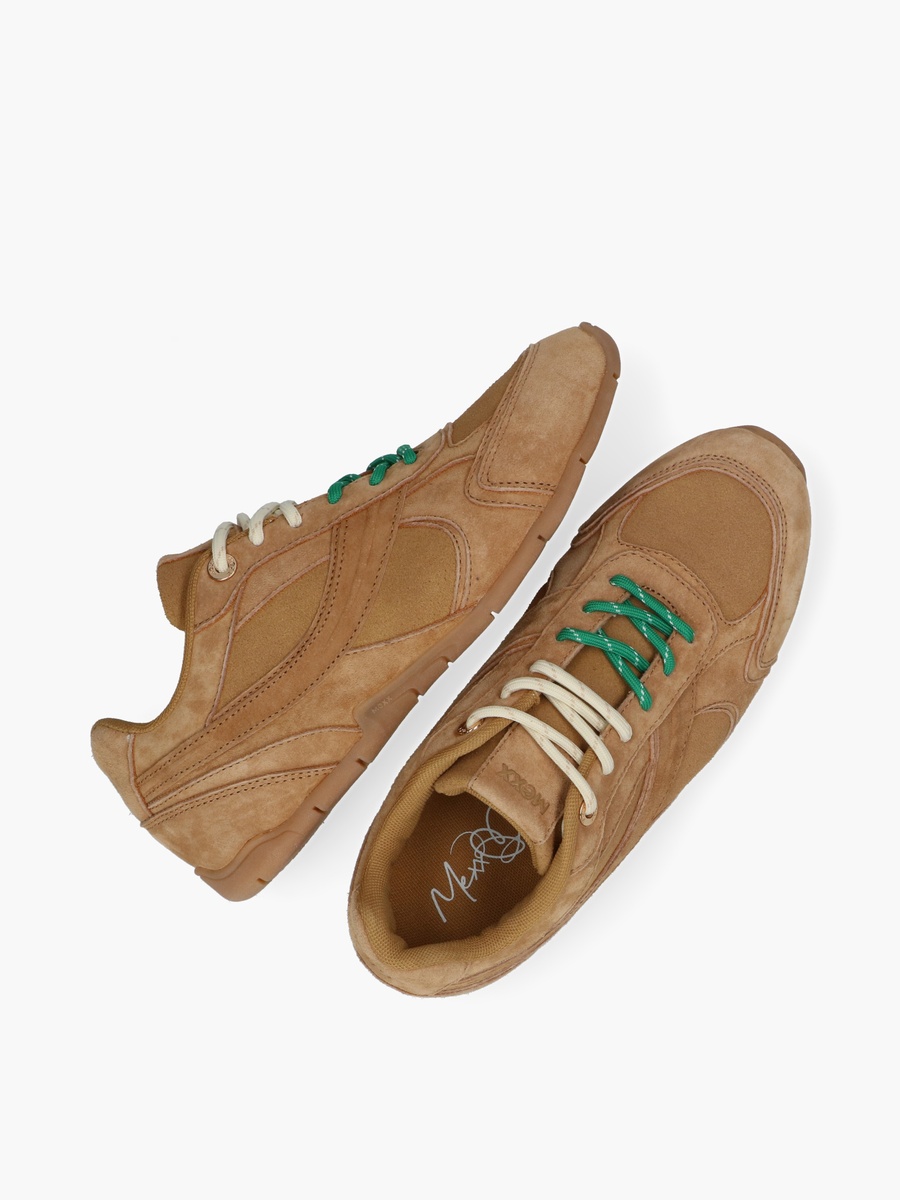 Women Tyce Spicy Lace-Up Leather Sneakers