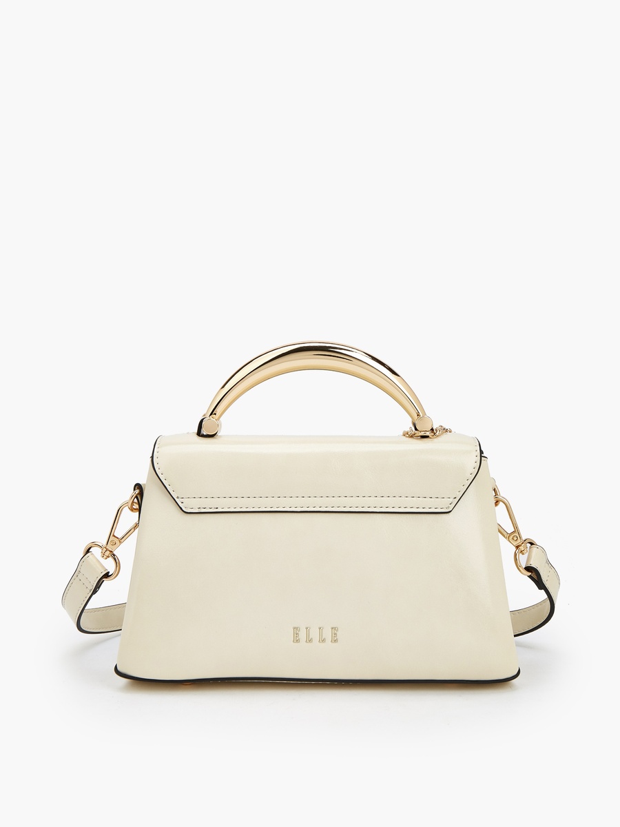 Charm Detail Satchel Bag with Handle