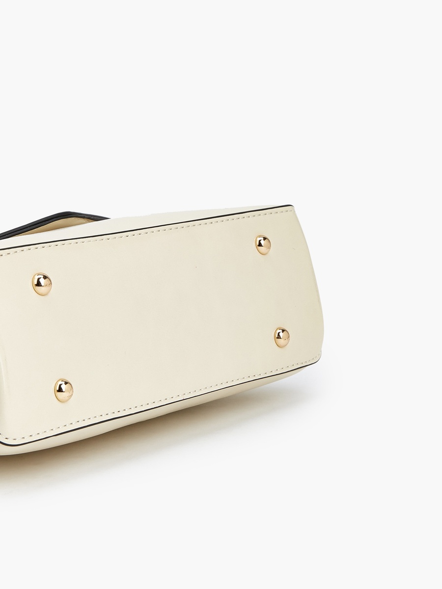 Charm Detail Satchel Bag with Handle