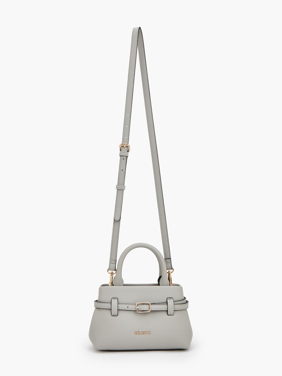 Buckle Detail Tote Bag with Double Handle