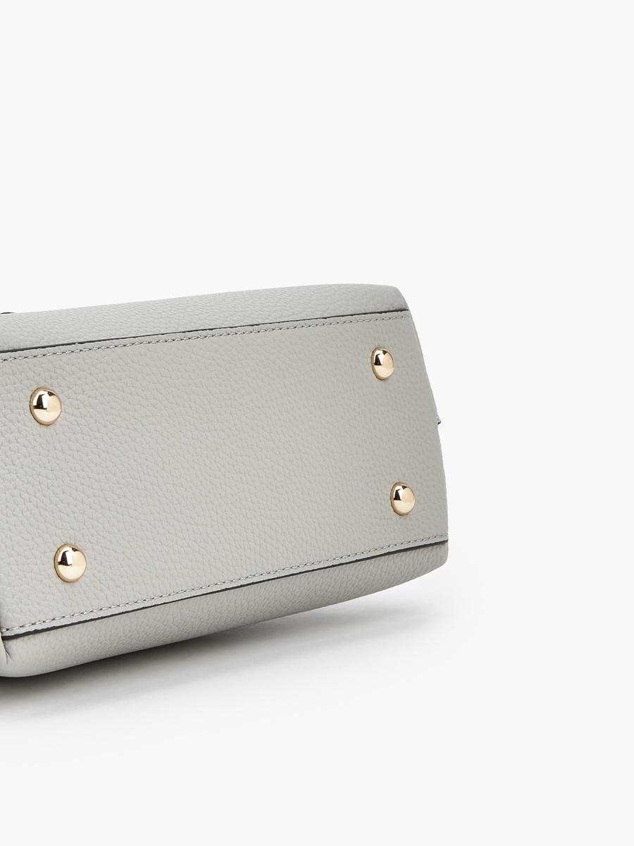 Buckle Detail Tote Bag with Double Handle