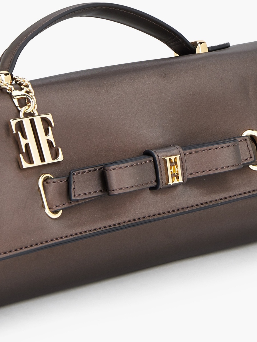 Bow Detail Crossbody Bag with Chain Strap