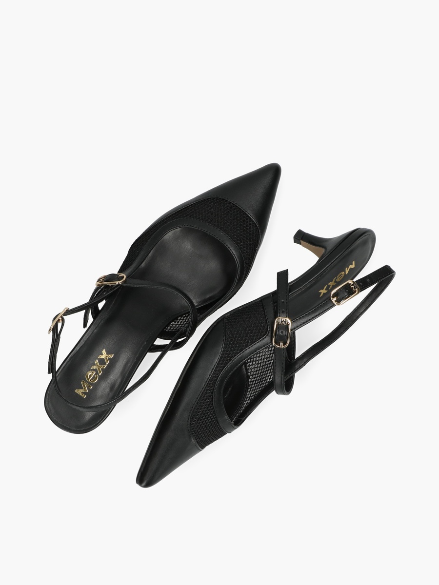 Women Tory Suki Mesh Panel Kitten Heel Shoes