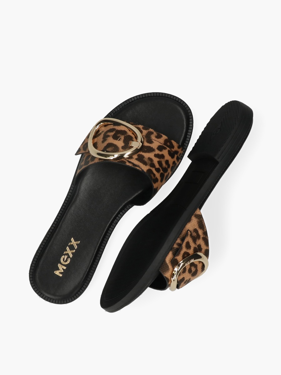 Women Tewy Saolak Animal Print Sandals