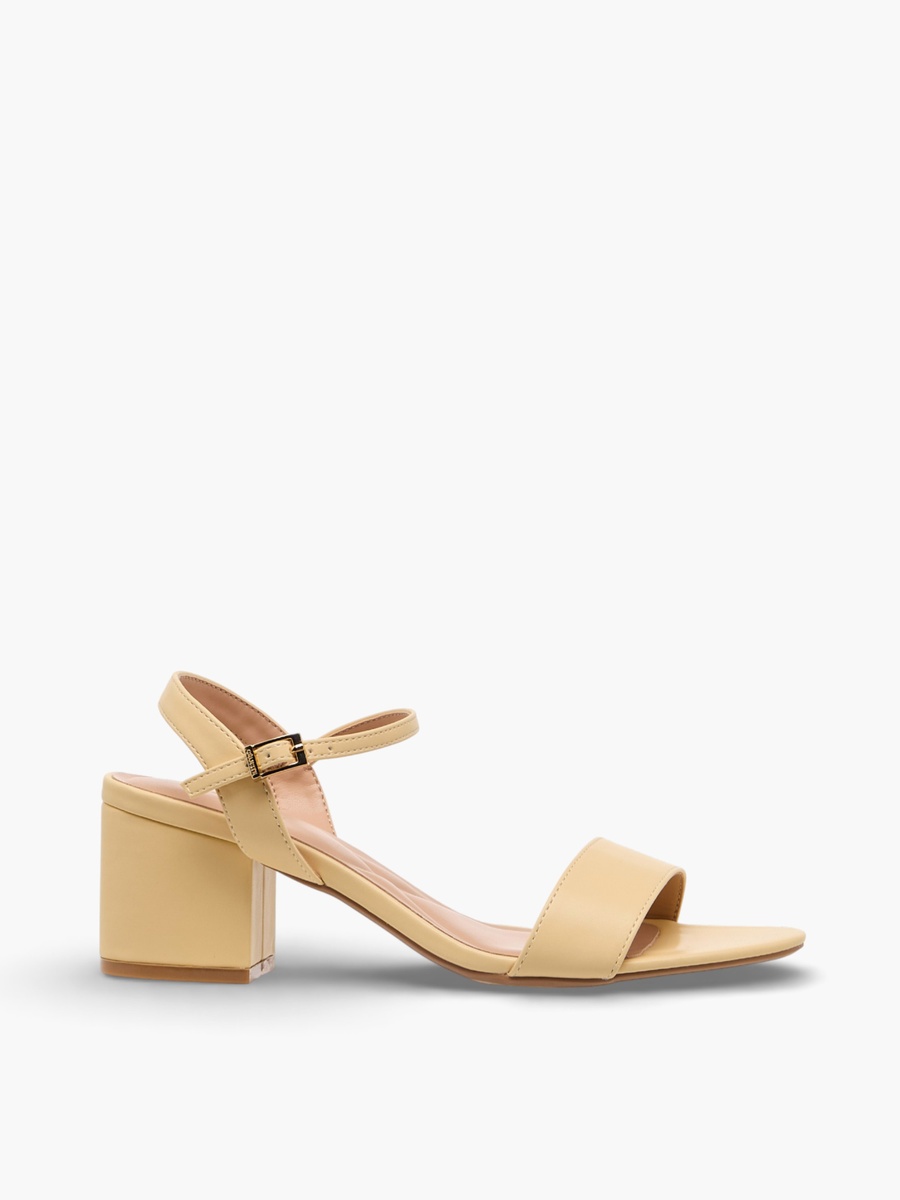 Women Block Heel Ankle Strap Sandals
